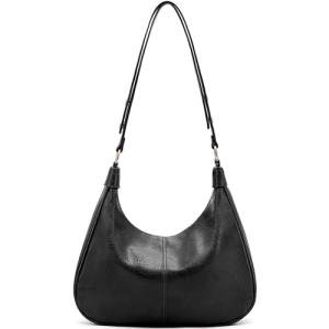 NIUEIMEE ZHOU Vegan Leather Foldable Shoulder Bag