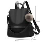Stylish Anti-Theft Nylon Backpack Purse for Women