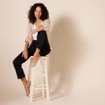 Belice Comfortable Beige Slip-On Ballet Flats