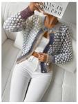 Colorful Cropped Cardigan for Trendy Fall Style