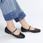 Mary Jane Ballet Flats for Women – Adjustable Comfort