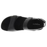 Easy Spirit Hartwell Black Leather Casual Sandals