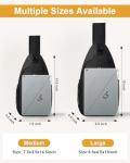 Trendy Waterproof Sling Bag for Everyday Adventures
