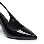 Elegant Black Slingback Stiletto Heels for Women