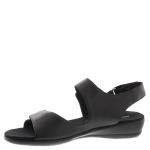 Easy Spirit Hartwell Black Leather Casual Sandals