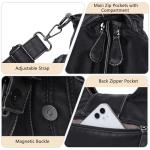 Angel Kiss Black Vegan Leather Hobo Bag