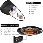 NIUEIMEE ZHOU Vegan Leather Foldable Shoulder Bag