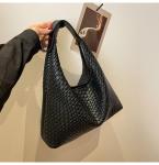 Elegant Woven Leather Tote Bag for Women