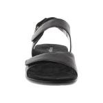Easy Spirit Hartwell Black Leather Casual Sandals