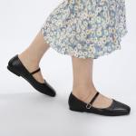 Mary Jane Ballet Flats for Women – Adjustable Comfort