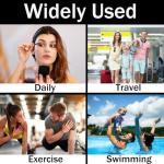 Clear Travel Cosmetic Bag Set - TSA Approved