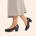 Chic Brown Block Heels for Women