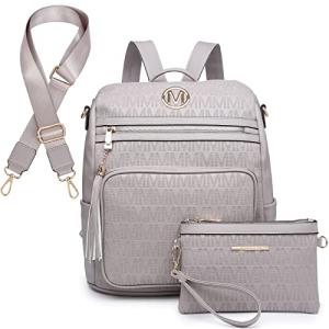 Stylish Convertible Backpack Purse with Tassel
