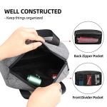 Firedog Travel Smell Proof Bag in Grey