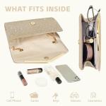 STWPYL Women's Clutch Purse with Chain Strap