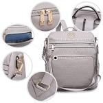 Stylish Convertible Backpack Purse with Tassel