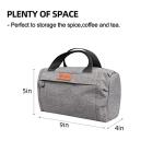 Firedog Travel Smell Proof Bag in Grey
