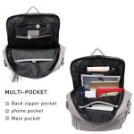 Stylish Convertible Backpack Purse with Tassel