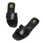 Stylish Open Toe Flat Slide Sandals for Summer