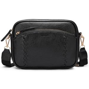 Marvolia Women's Soft Vegan Leather Crossbody Bag