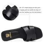 Stylish Open Toe Flat Slide Sandals for Summer