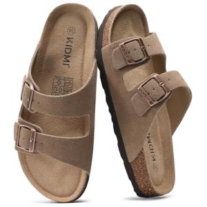 KIDMI Suede Summer Sandals with Arch Support