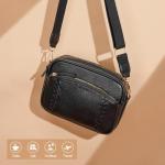 Marvolia Women's Soft Vegan Leather Crossbody Bag