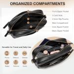 Marvolia Women's Soft Vegan Leather Crossbody Bag