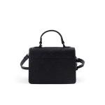 Aldo Bovan Open Black Top Handle Bag