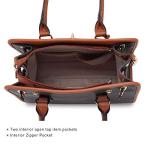 Dasein Women’s Black Handbag and Hobo Bag Set
