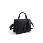 Aldo Bovan Open Black Top Handle Bag