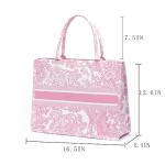 FENGJINRUHUA Luxury Jacquard Tote Bag
