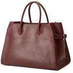 Trendy Large Vegan Leather Tote Bag for Women