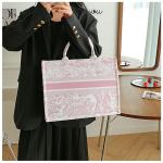 FENGJINRUHUA Luxury Jacquard Tote Bag