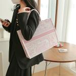 FENGJINRUHUA Luxury Jacquard Tote Bag
