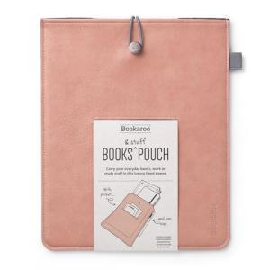 Bookaroo Blush Book & Stuff Pouch