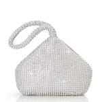 Sparkly Rhinestone Clutch Purse for Evening Events
