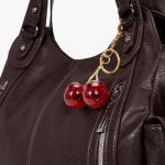 Soft Leather Slouchy Hobo Bag in Coffee