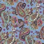 Oversized Provence Paisley Hobo Shoulder Bag