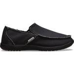 Men's Black Santa Cruz Loafers by Crocs, Size 13