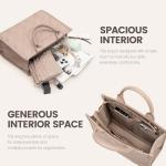 Chic LOVEVOOK Quilted Leather Tote and Crossbody Bags