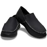 Men's Black Santa Cruz Loafers by Crocs, Size 13