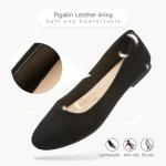 Chic Black Round Toe Women's Ballet Flats