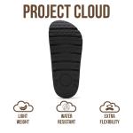 Genuine Leather Women's Platform Clogs with Memory Foam