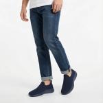 Unisex Dark Blue Slip-On Loafers for Casual Style