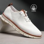 Men's Stylish Breathable Lace-Up Casual Sneakers