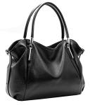 HESHE Black Designer Women’s Tote Handbag