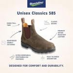 Blundstone 585 Rustic Brown Unisex Chelsea Boots