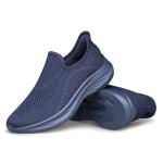 Unisex Dark Blue Slip-On Loafers for Casual Style