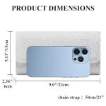 Sparkling Evening Clutch with Detachable Chain